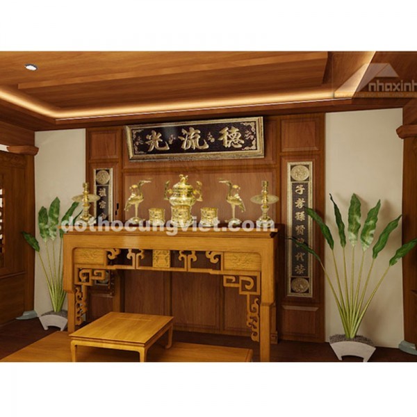 6 lưu ý quan trọng khi bố trí bàn thờ theo phong thủy