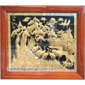 Tranh đồng tùng hạc diên niên Tranh đồng tùng hạc diên niên