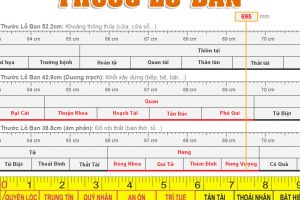 Thước Lỗ Ban là gì? Ứng dụng của thước Lỗ Ban trong phong thủy?