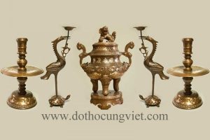 Tìm hiểu quy trình khảm tam khí đồ đồng