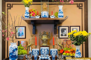 Cách đặt mâm bồng trên ban thờ theo gợi ý của chuyên gia phong thủy