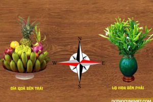 Quy tắc bài trí đông bình tây quả đúng chuẩn phong thủy