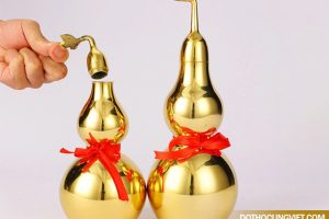 Cách bài trí hồ lô bằng đồng trong nhà hợp phong thủy