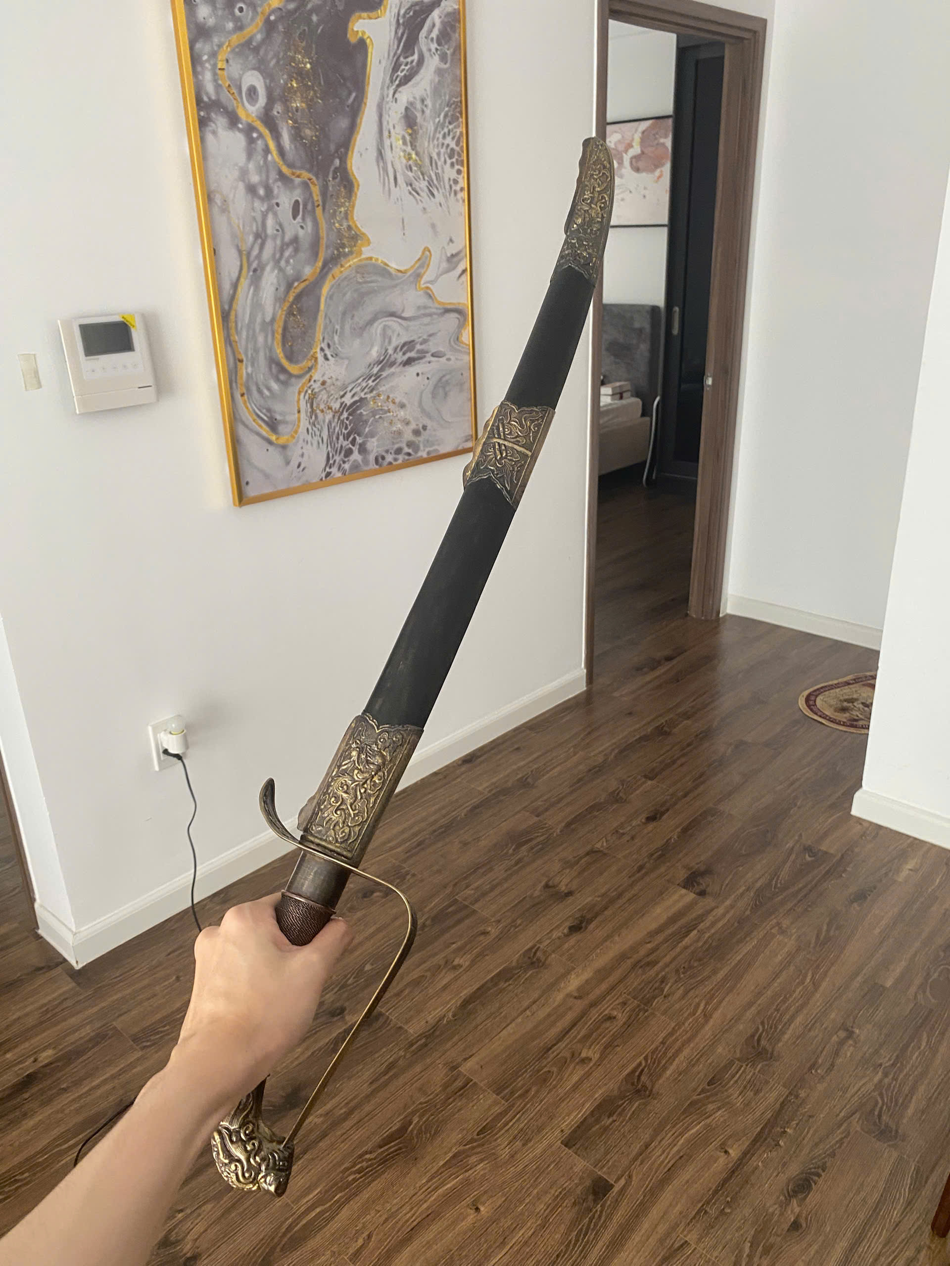 Kiếm thờ bằng đồng – Kiếm đồng phong thủy