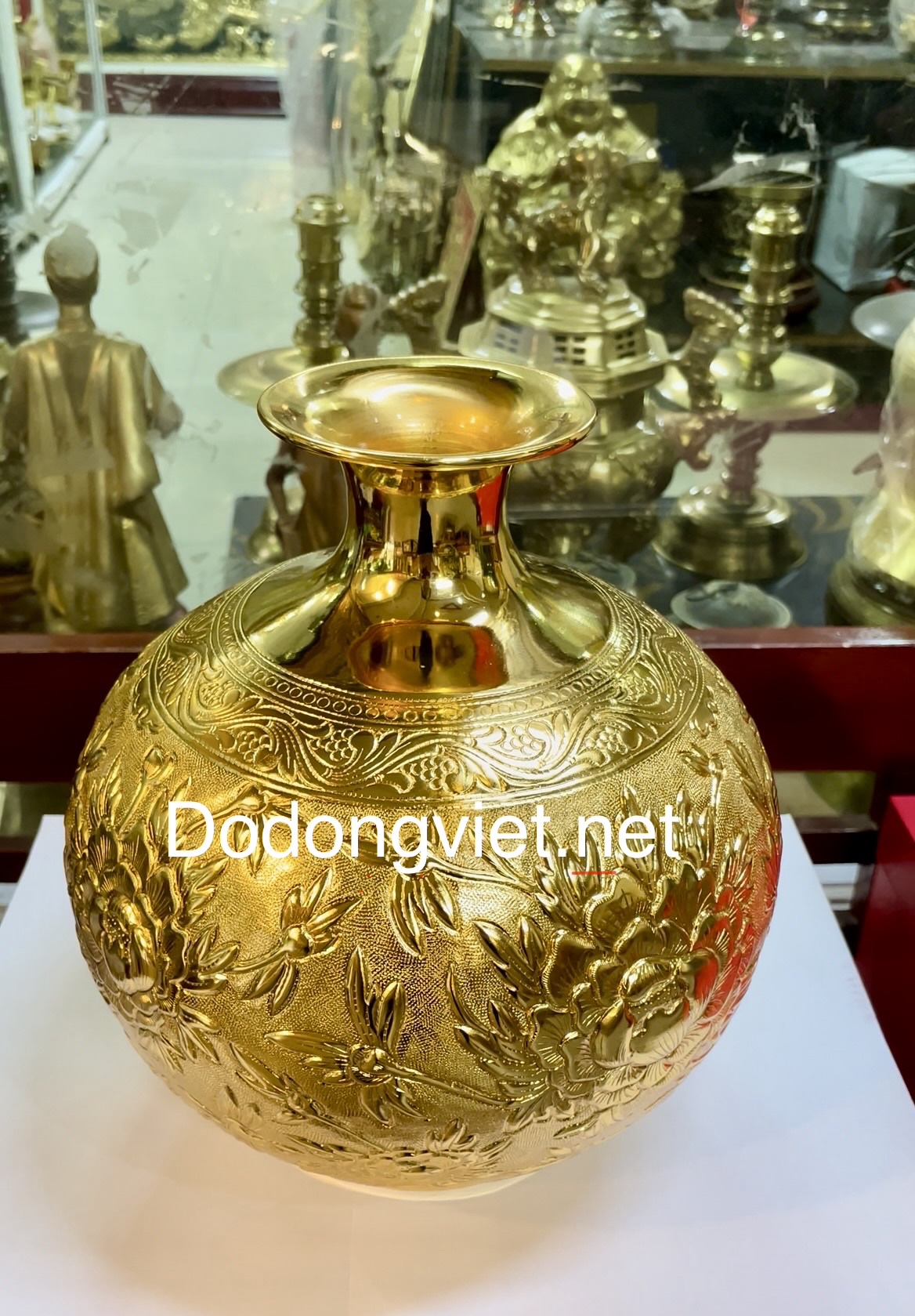 Bình hút lộc mạ vàng 24k