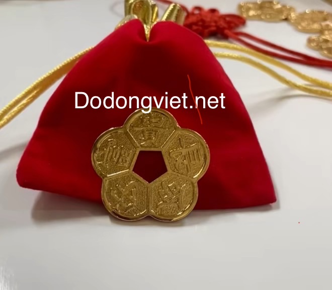 Hoa mai kim tiền mạ vàng 24k
